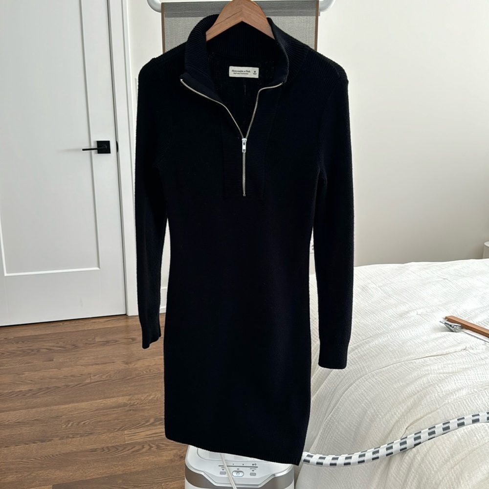 A&F Half-Zip Sweater Dress